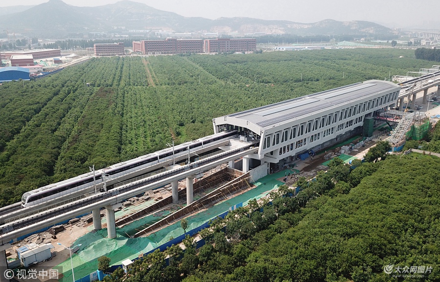 2018��6��20�����磬���ϵ��F����܇���ڸ߼ܾ��M��ԇ�ܡ�